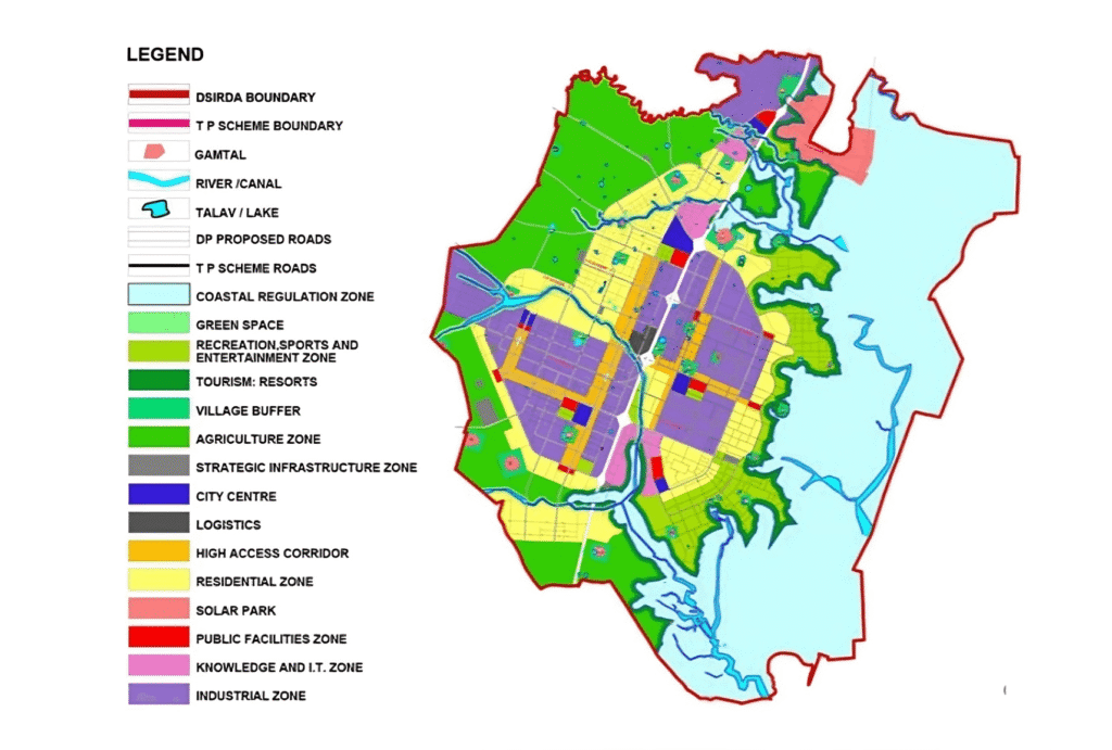 Dholera City Map