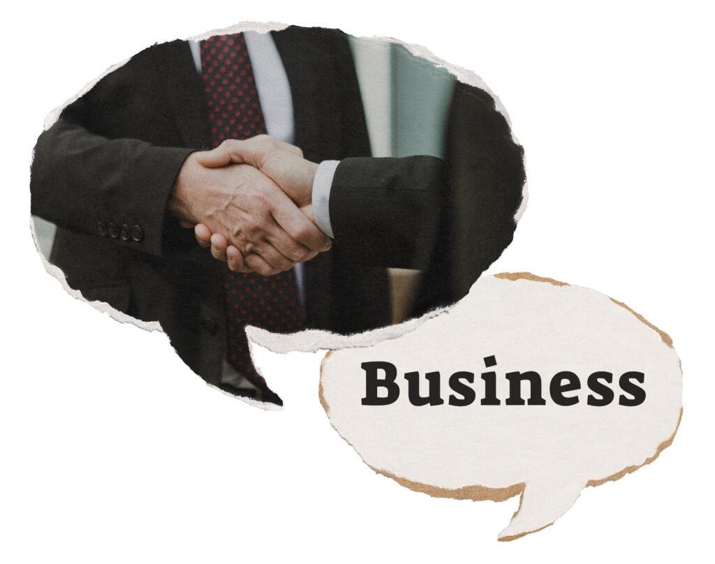 business agreement png handshake speech bubble transparent background