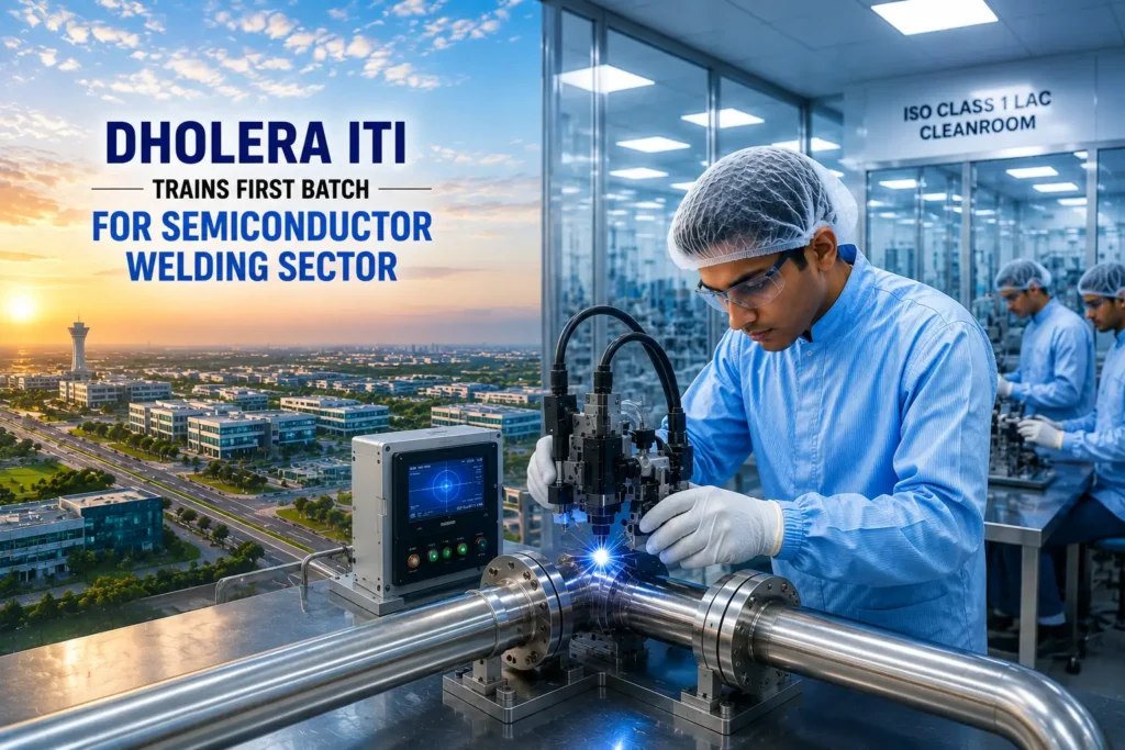 Dholera ITI Semiconductor Welding Training | Angel Nova Group