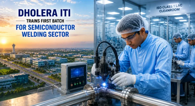 Dholera ITI Semiconductor Welding Training | Angel Nova Group