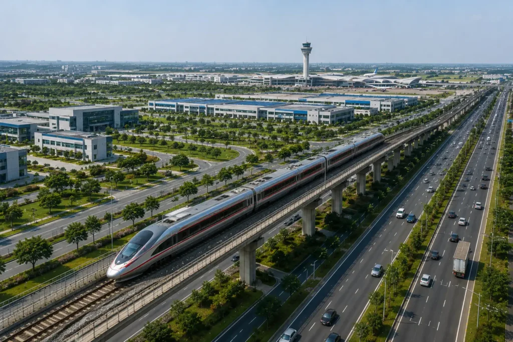 Ahmedabad to Dholera in 40 Minutes