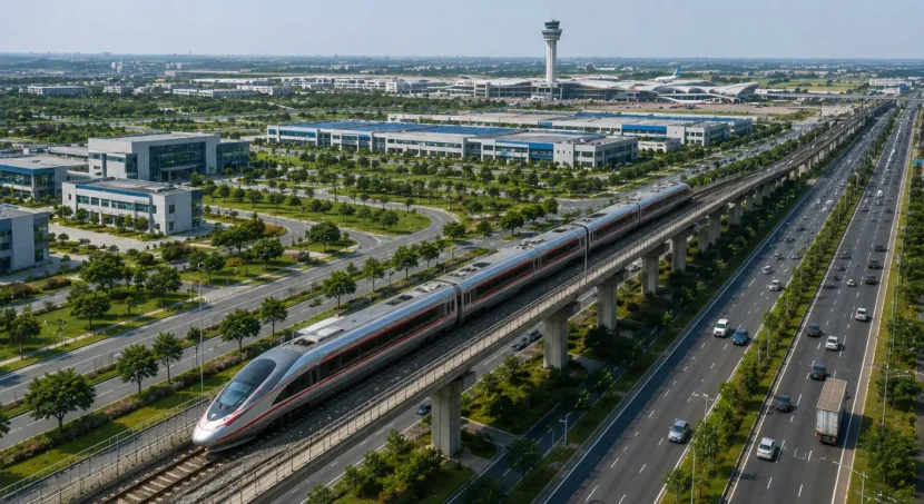 Ahmedabad to Dholera in 40 Minutes