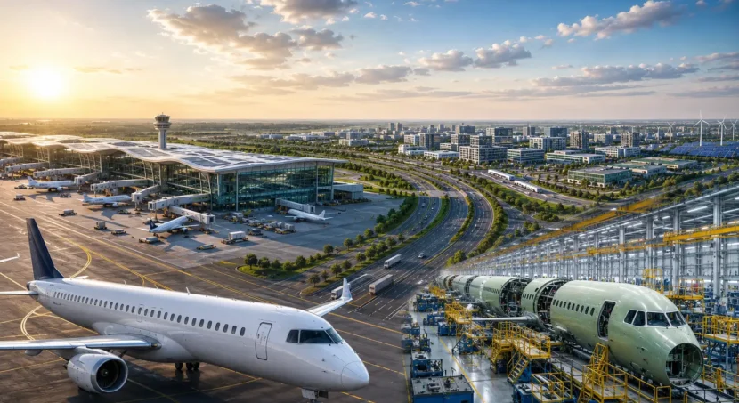 Dholera Airport Update Adani & Embraer Choose Dholera