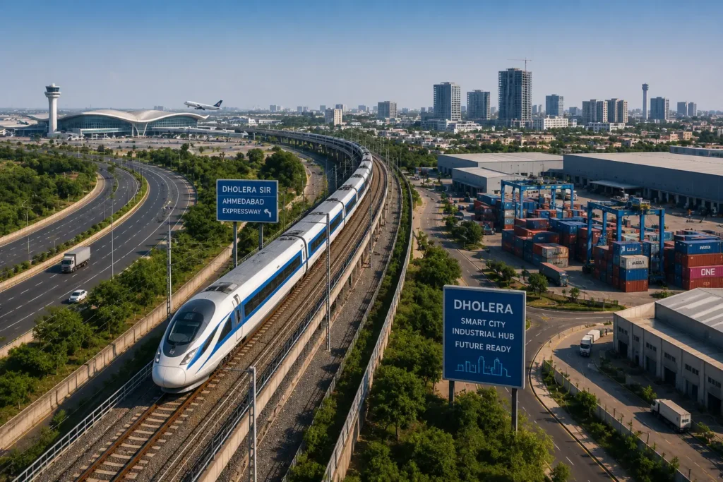 Dholera Railway Project Approved ₹466 Crore Boost for Dholera SIR Growth