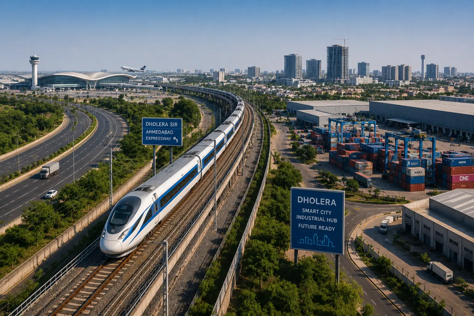 Dholera Railway Project Approved ₹466 Crore Boost for Dholera SIR Growth