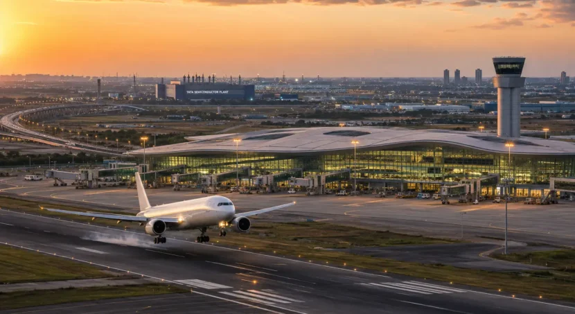 First Flight Lands at Dholera International Airport in June 2026