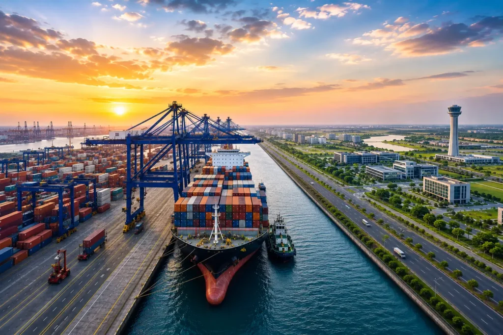 New Bhavnagar Port Boosting Dholeras Growth Potential