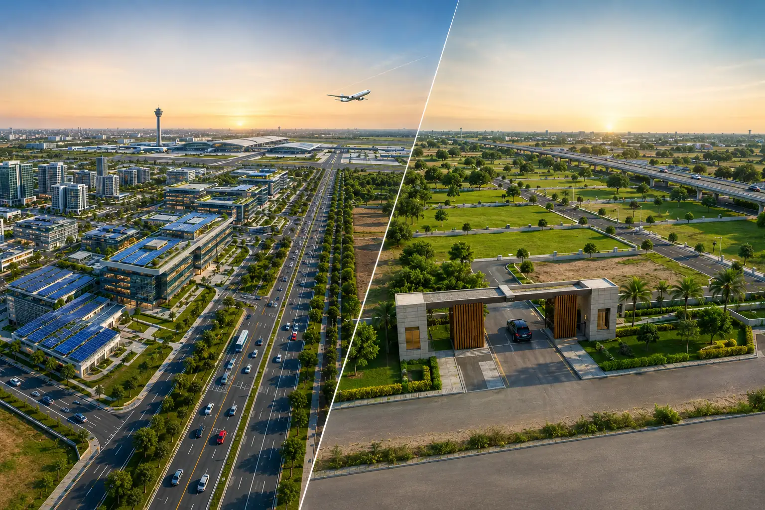 Plot Inside Dholera SIR vs Outside Dholera SIR