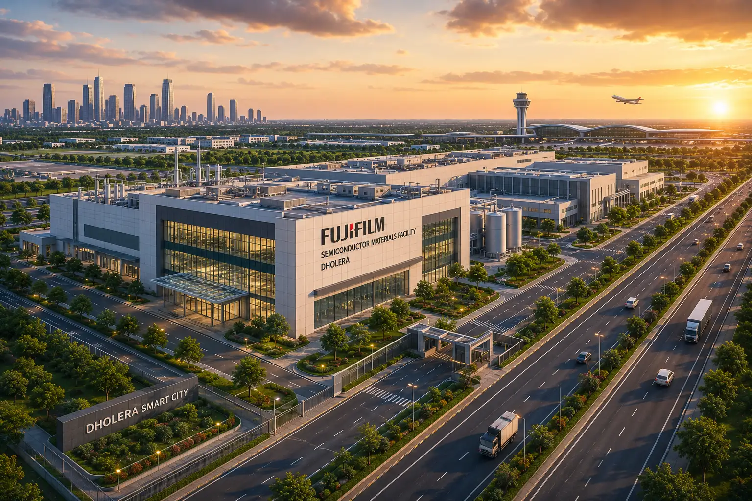 Fujifilm Semiconductor Materials Facility in Dholera