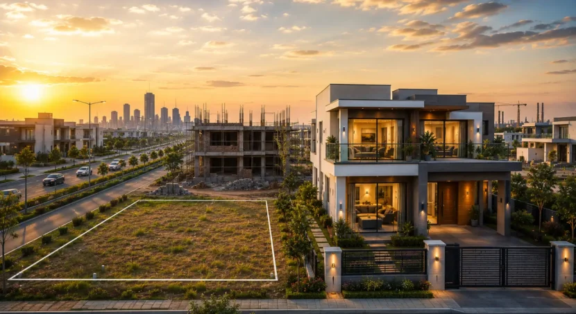 Home Construction in Dholera