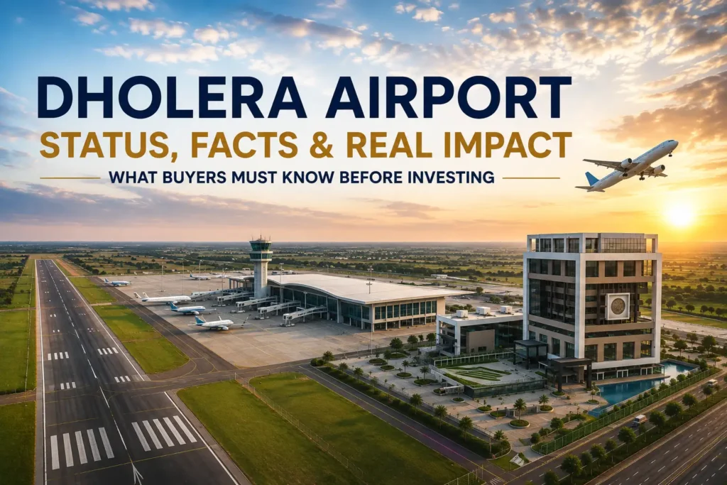 Dholera Airport 2026 80% Built, 7 Facts Investors Need
