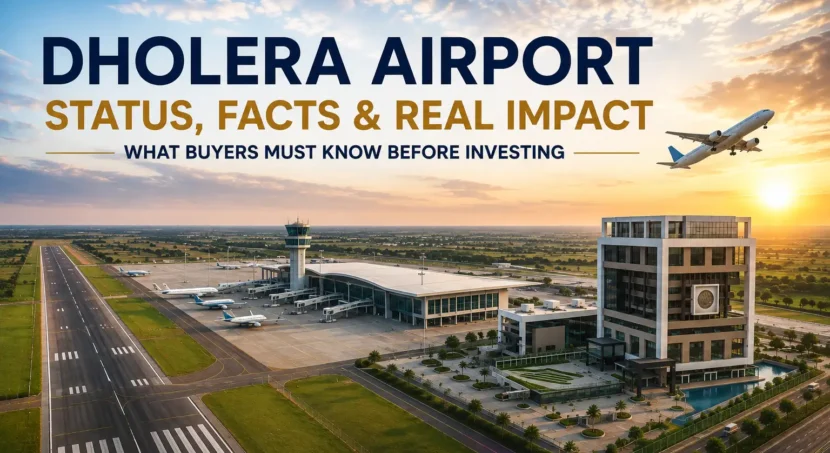 Dholera Airport 2026 80% Built, 7 Facts Investors Need