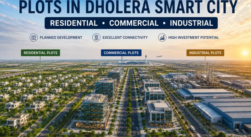 Plots in Dholera Smart City 2026 3 Types Compared