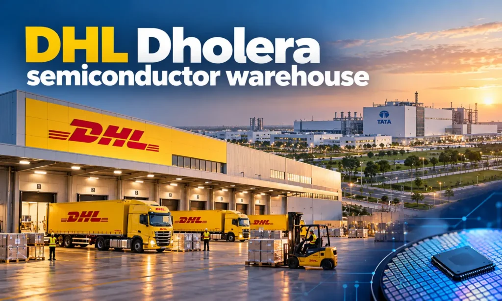 DHL Dholera semiconductor warehouse