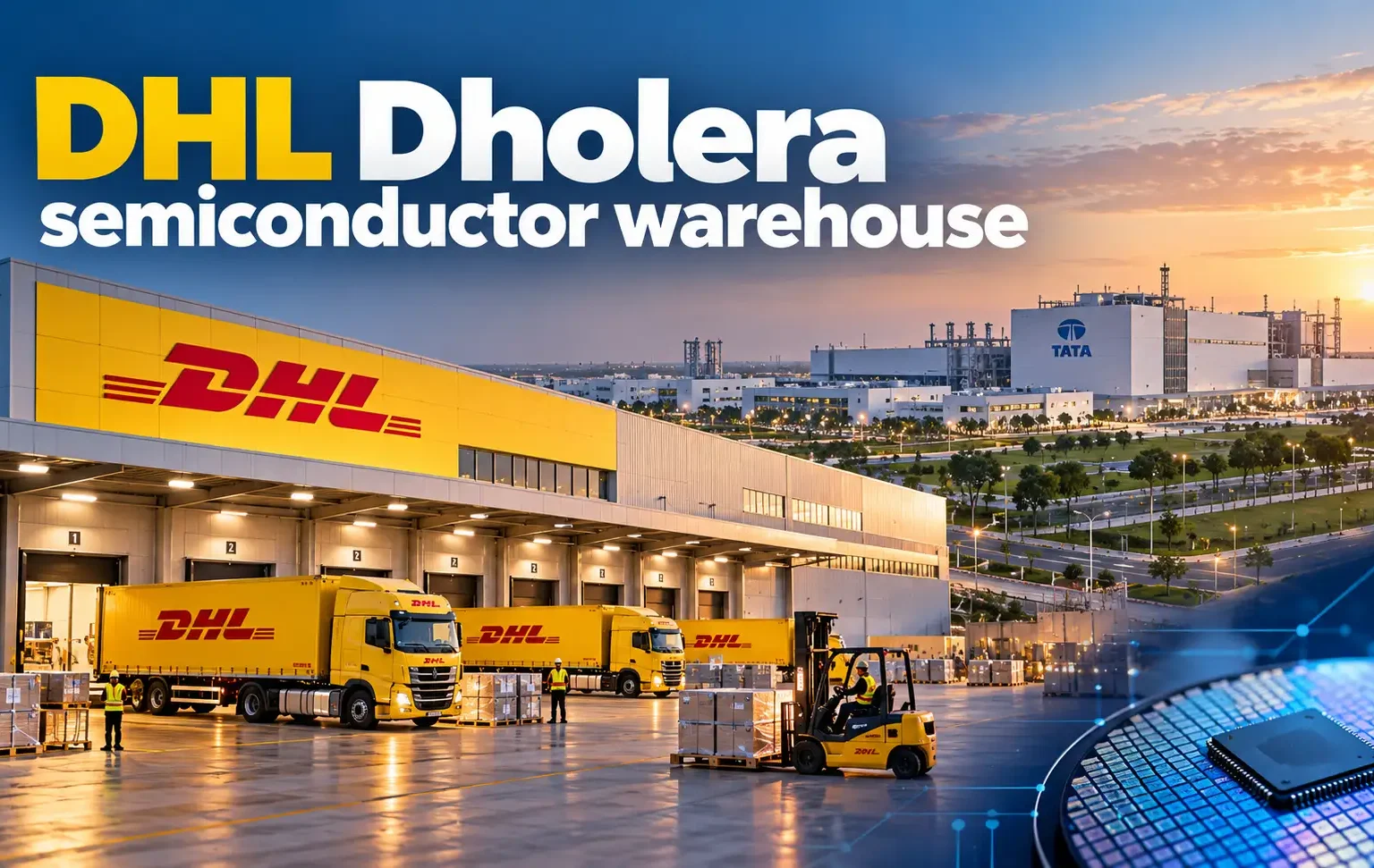 DHL Dholera semiconductor warehouse