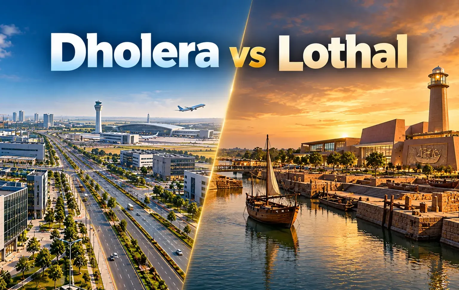 Dholera vs Lothal
